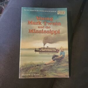 Young Mark Twain and the Mississippi Book